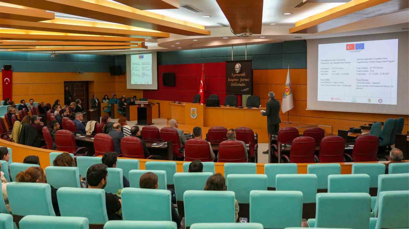 Tarsus Belediyesinden iklime dirençli kent için iki AB destekli proje
