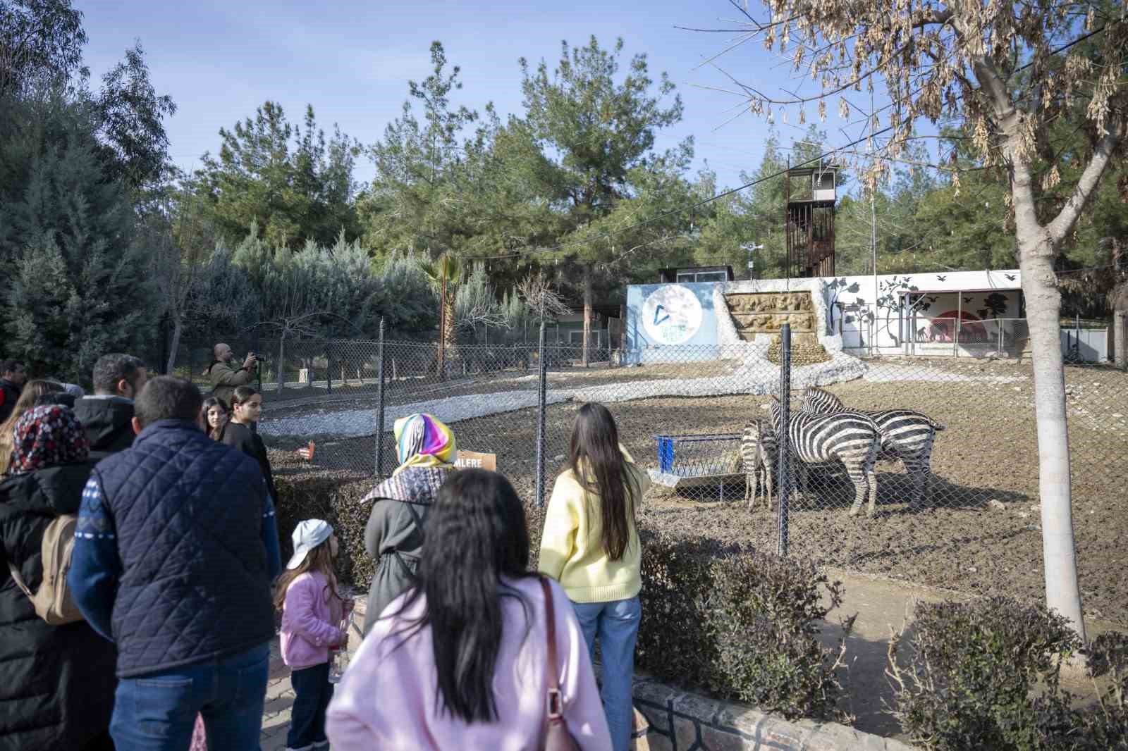 Tarsus Doğa Parkı yarıyıl tatilinde binlerce ziyaretçiyi ağırlıyor
