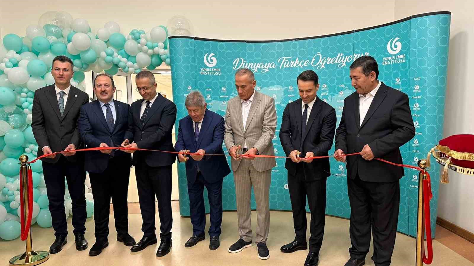 Taşkent’te Yunus Emre Enstitüsü Türk Kültür Merkezi açıldı
