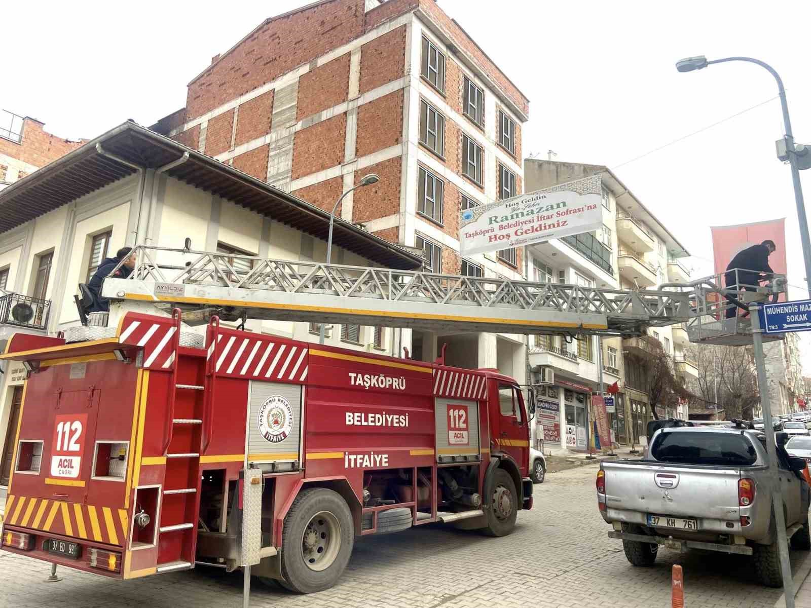 Taşköprü Belediyesi, iftar çadırını bu yıl da kapalı alanda kuracak
