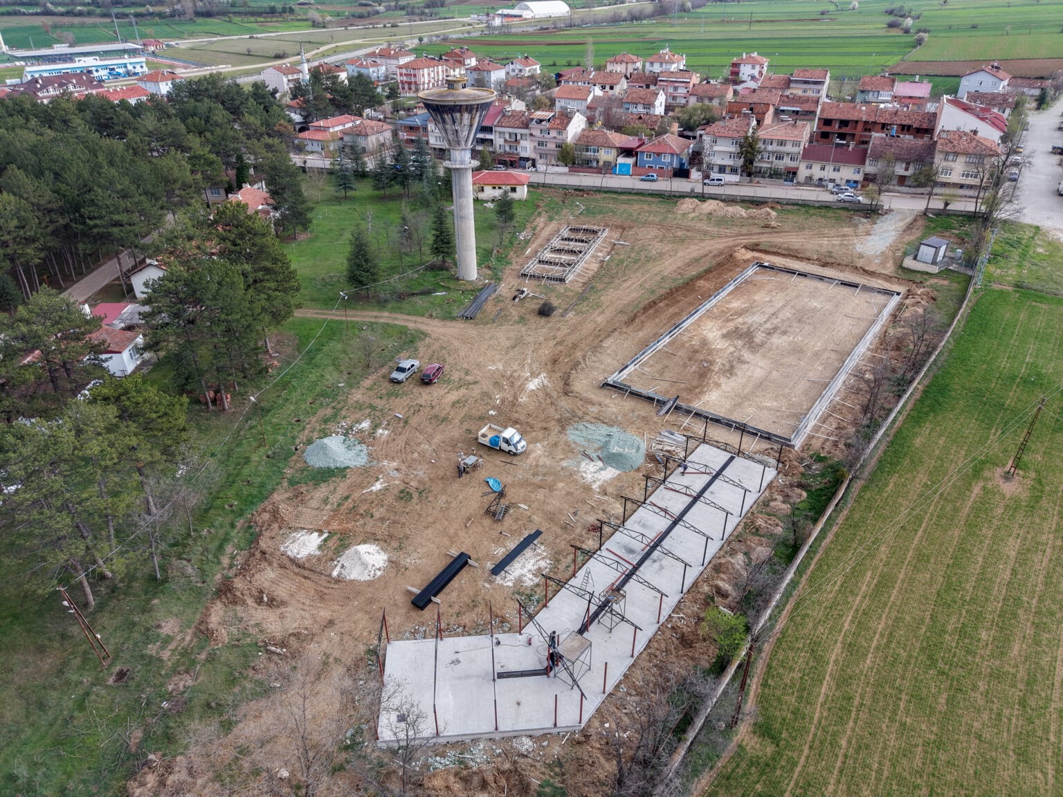 Taşköprü Belediyesi’nin inşa ettiği atlı turizm merkezi yükseliyor
