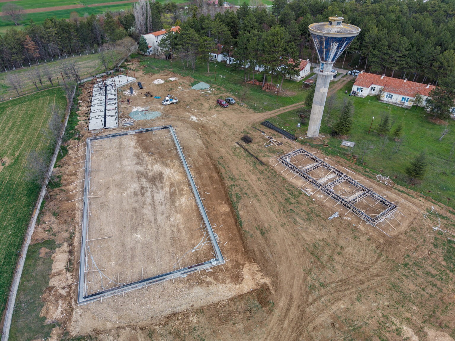 Taşköprü Belediyesi’nin inşa ettiği atlı turizm merkezi yükseliyor
