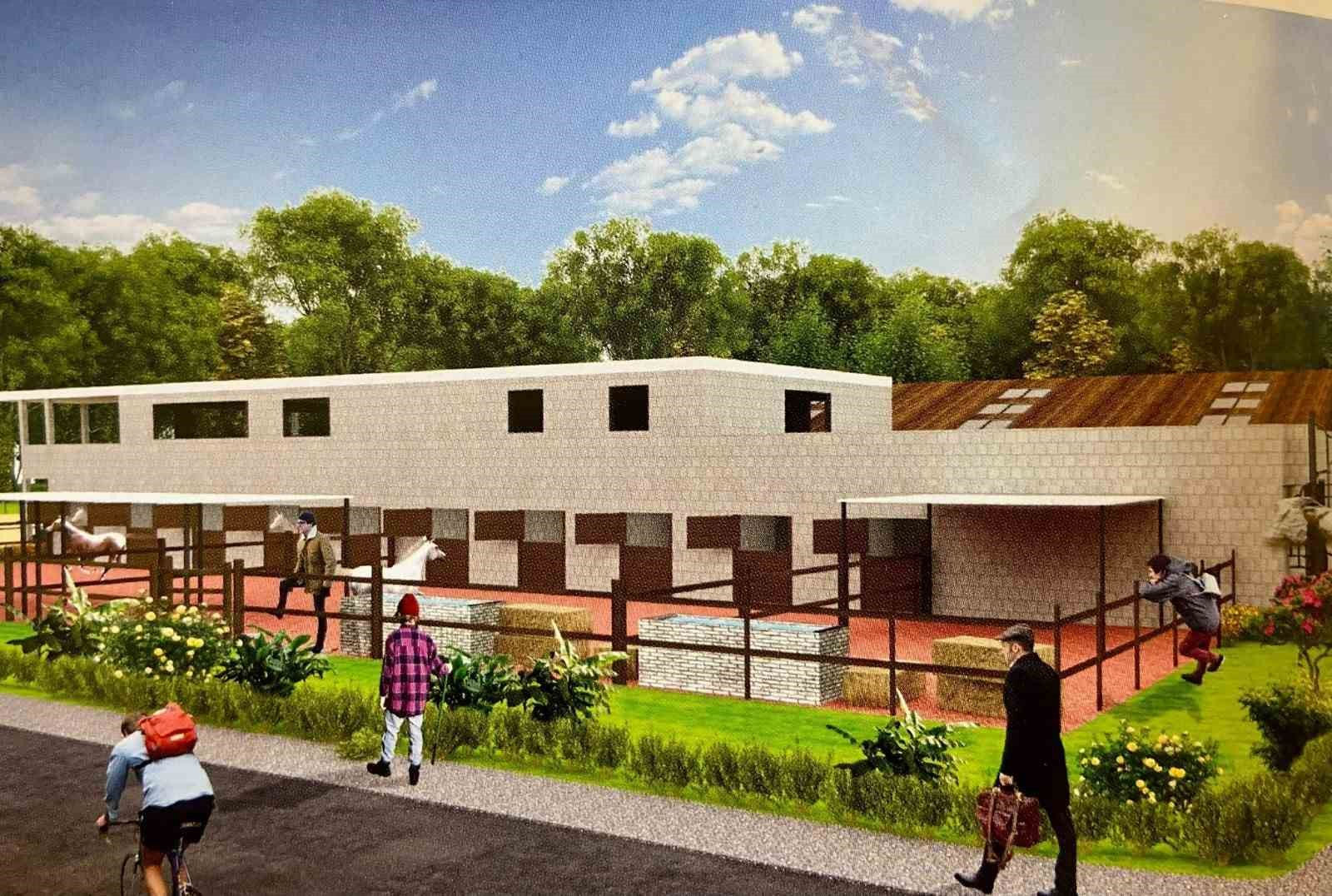 Taşköprü’de Atlı Turizm Merkezi’nde yapım çalışmaları başladı
