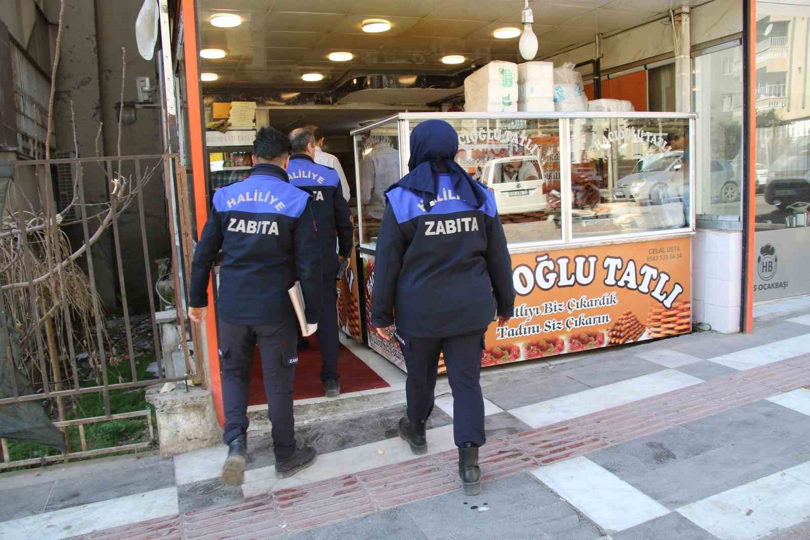 Tatlıcılarda Ramazan denetimi
