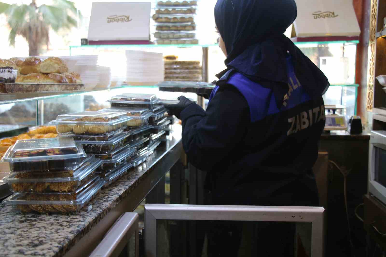 Tatlıcılarda Ramazan denetimi
