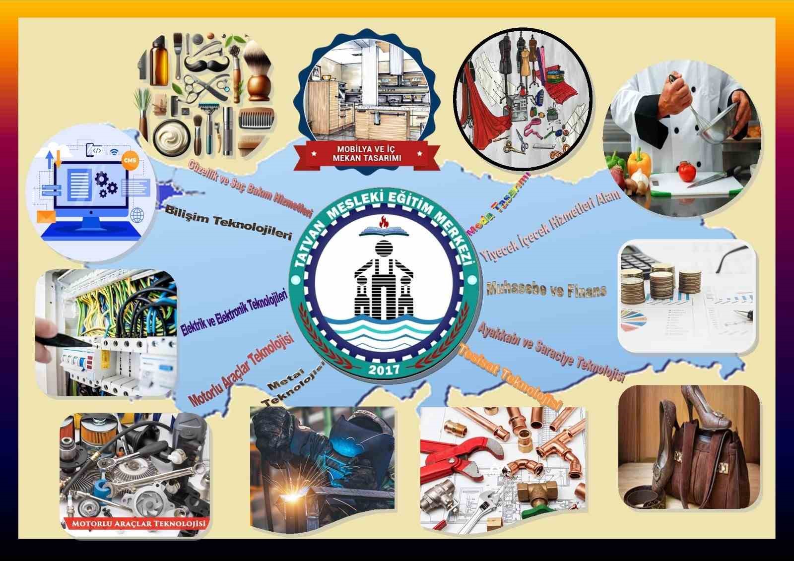 Tatvan Mesleki Eğitim Merkezi bölgenin nitelikli iş gücünü yetiştiriyor
