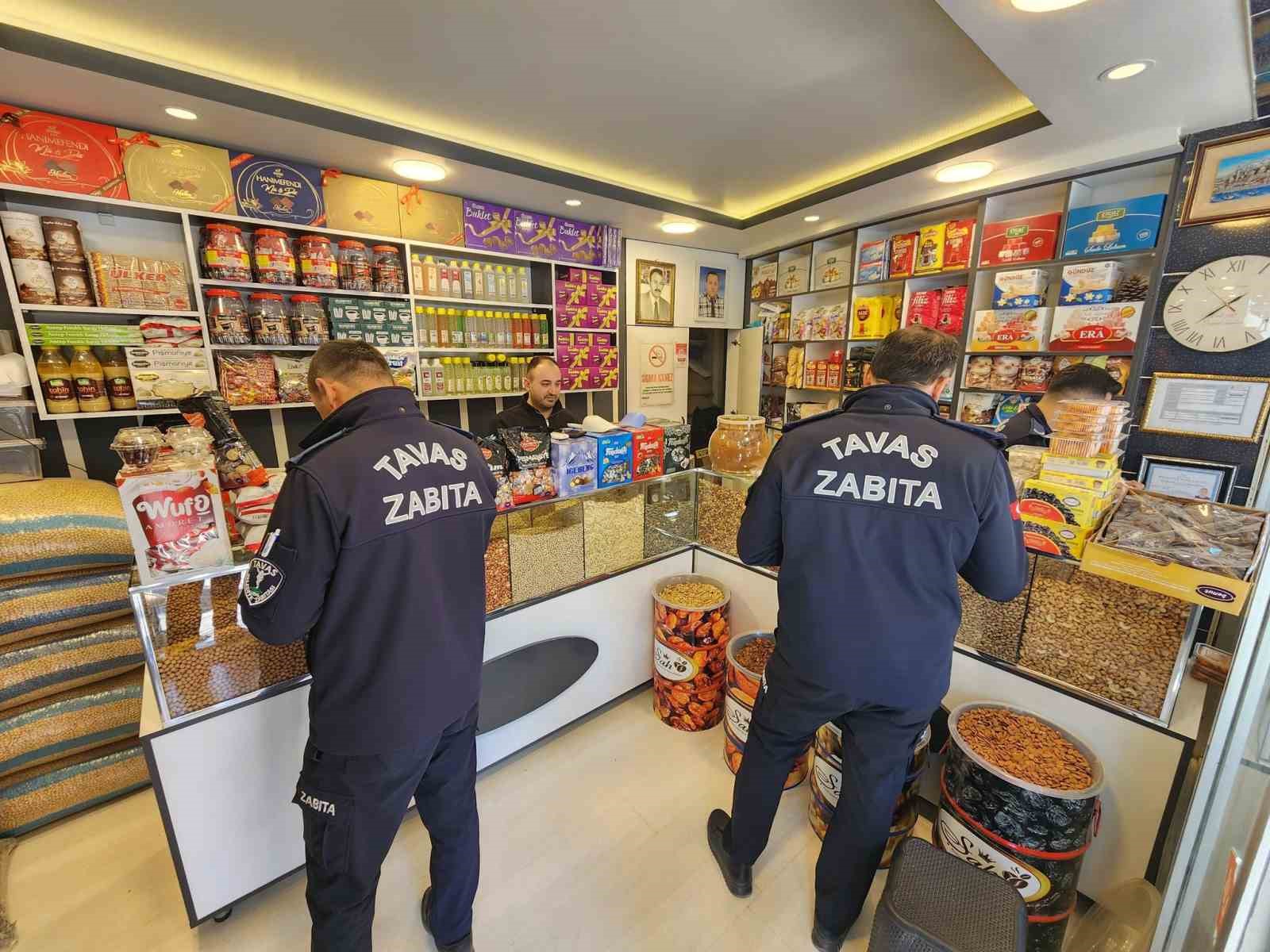 Tavas’ta bayram öncesi gıda denetimleri sıklaştırıldı
