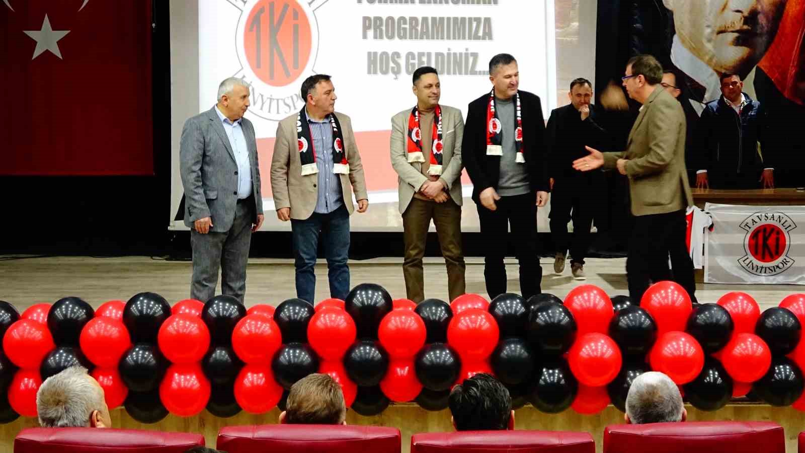 Tavşanlı Linyitspor’dan dev destek lansmanı
Tavşanlı Linyitspor’dan dev destek lansmanı