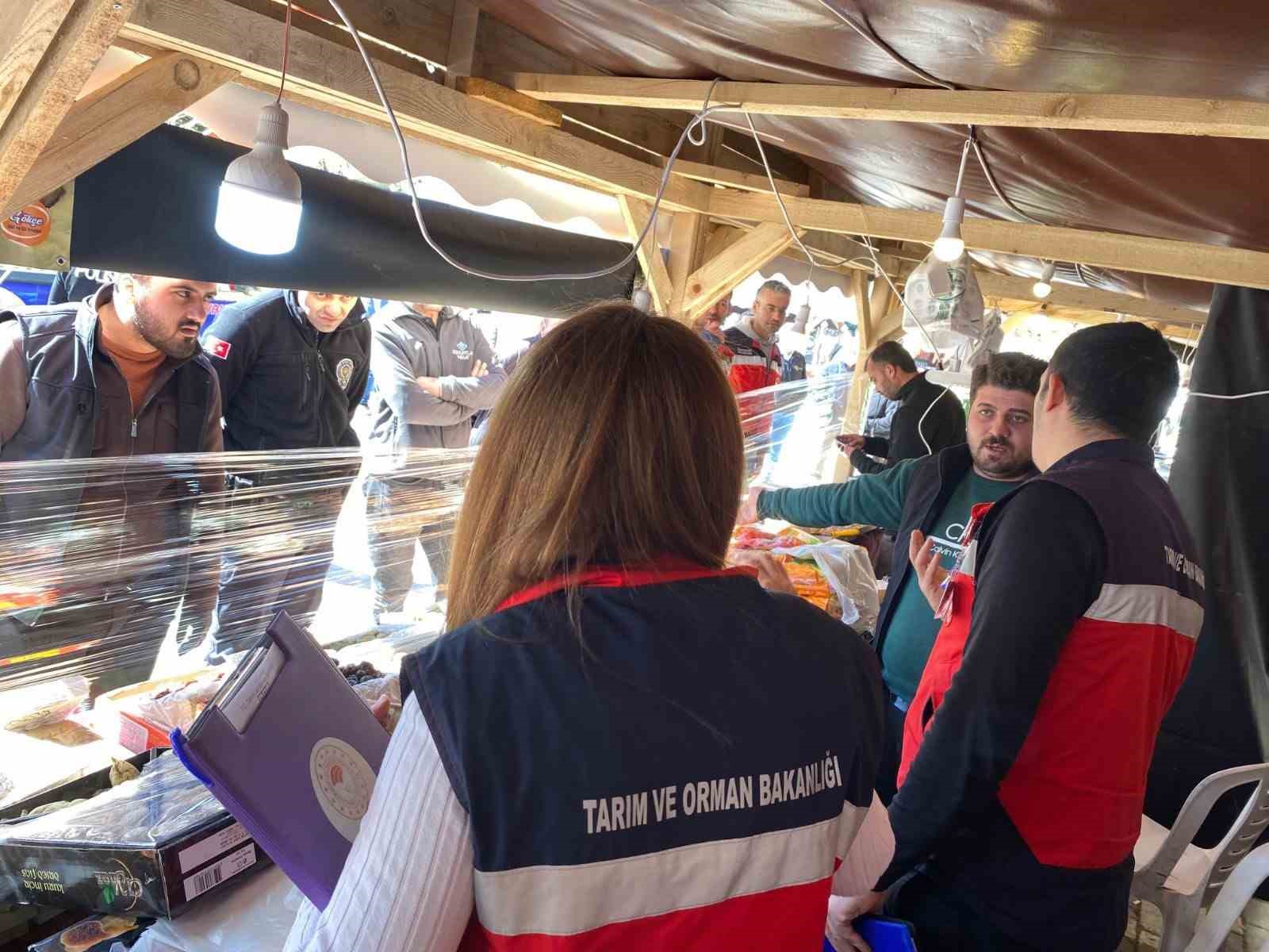 Tavşanlı’da Ramazan Şenliği Fuarında gıda denetimi
