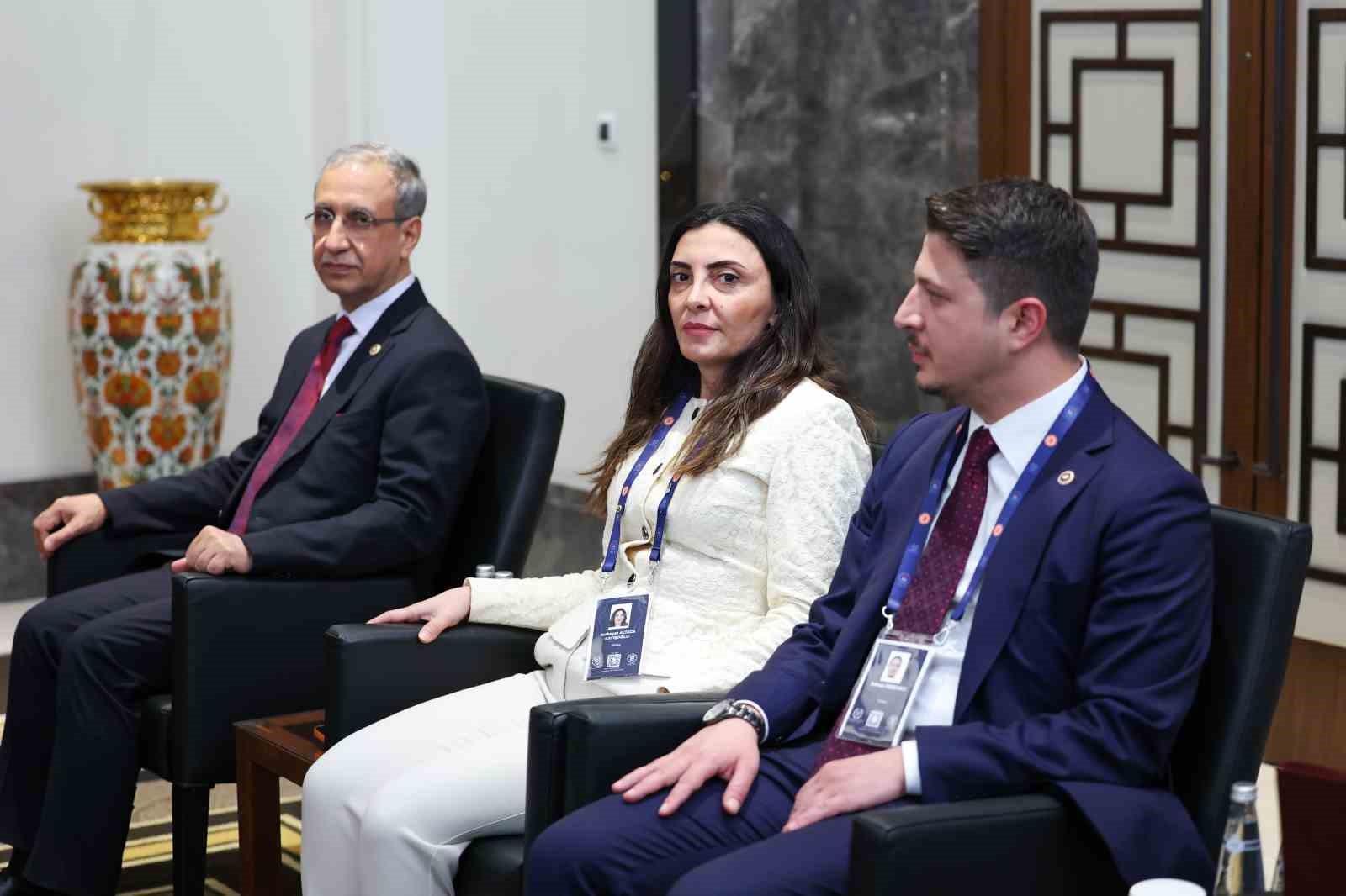 TBMM Başkanı Kurtulmuş, Fildişi Sahili Senatosu Başkanı Camara ve Ulusal Meclisi Başkanı Achi ile görüştü
