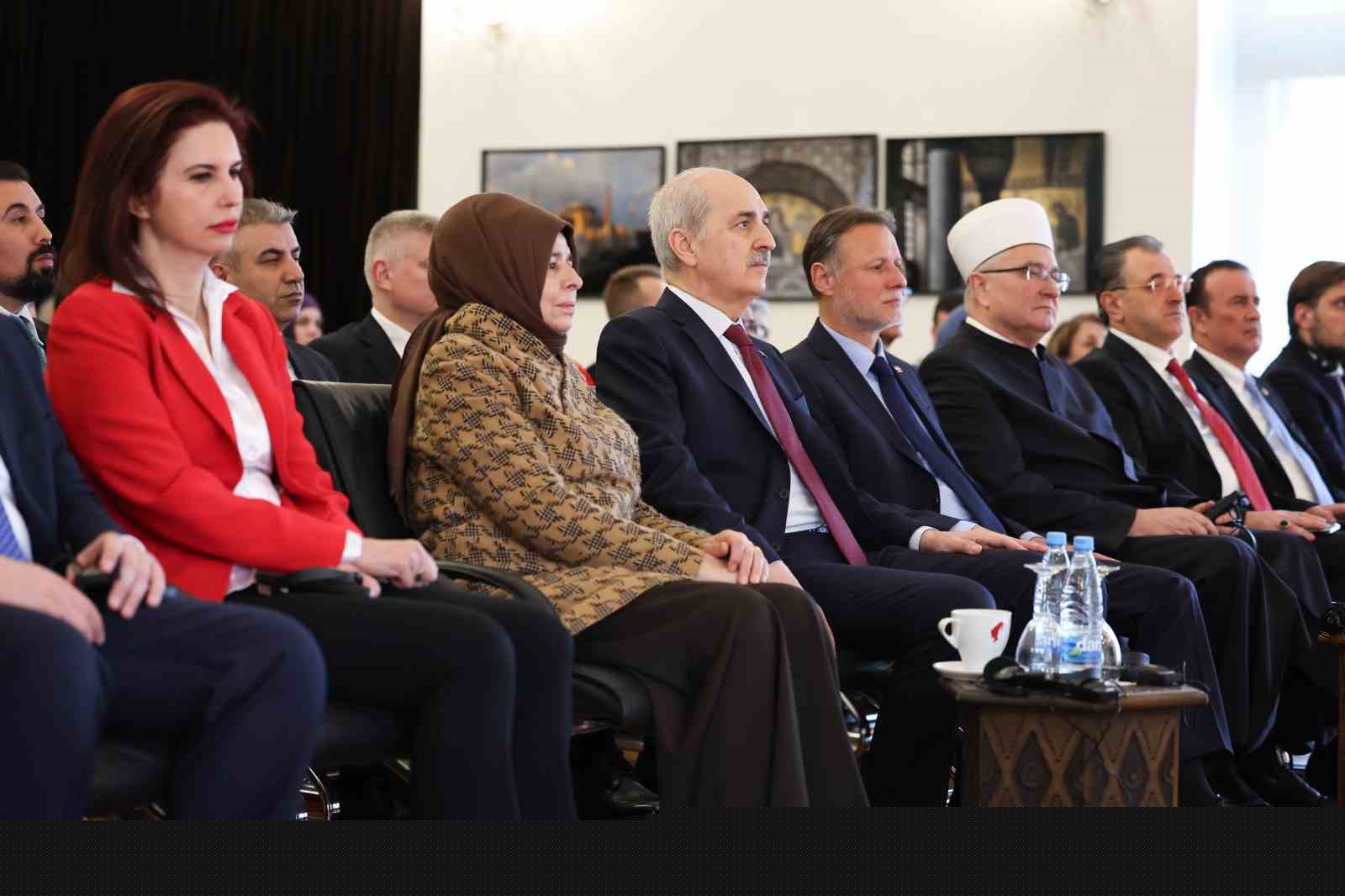 TBMM Başkanı Kurtulmuş: "Gazze soykırımı insanlığın ortak bir ayıbı olarak hepimizin gözü önündedir"
