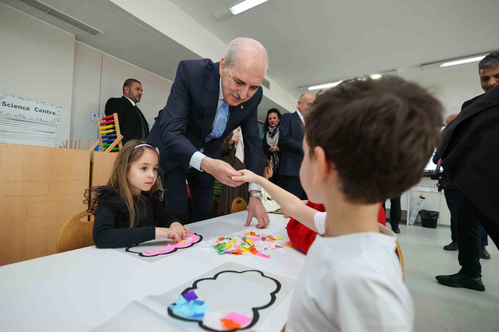 TBMM Başkanı Kurtulmuş: "Türkiye olarak barışın, istikrarın, huzurun ve insani değerlerin yanında olduk, olmaya devam edeceğiz"
TBMM Başkanı Kurtulmuş: "Türkiye olarak barışın, istikrarın, huzurun ve insani değerlerin yanında olduk, olmaya devam edeceğiz"