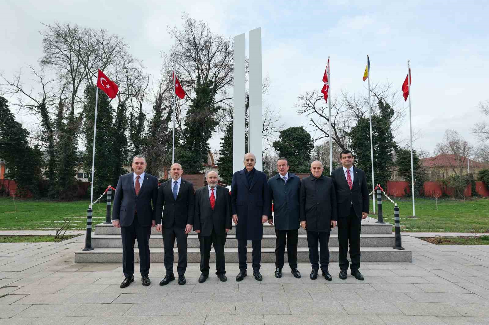TBMM Başkanı Kurtulmuş’tan Bükreş Türk Şehitliğine ziyaret
