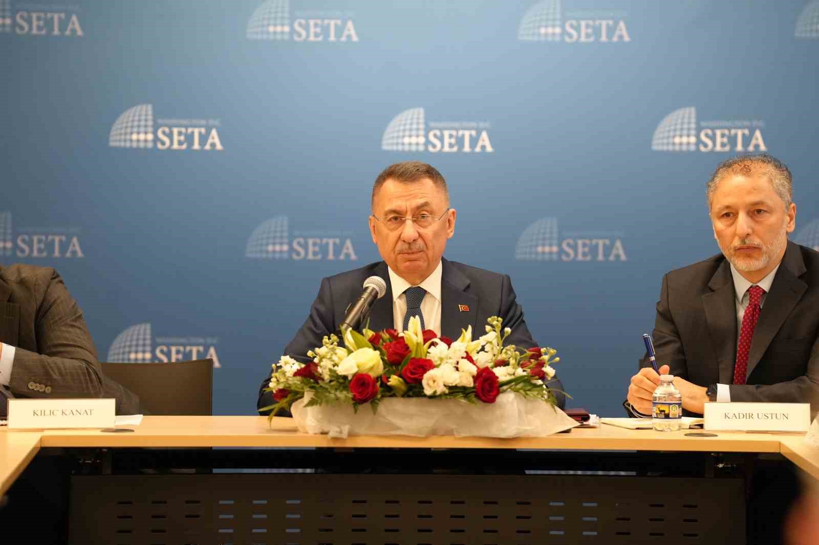 TBMM Dışişleri Komisyonu Başkanı Oktay, ABD’de düşünce kuruluşları uzmanlarıyla bir araya geldi
