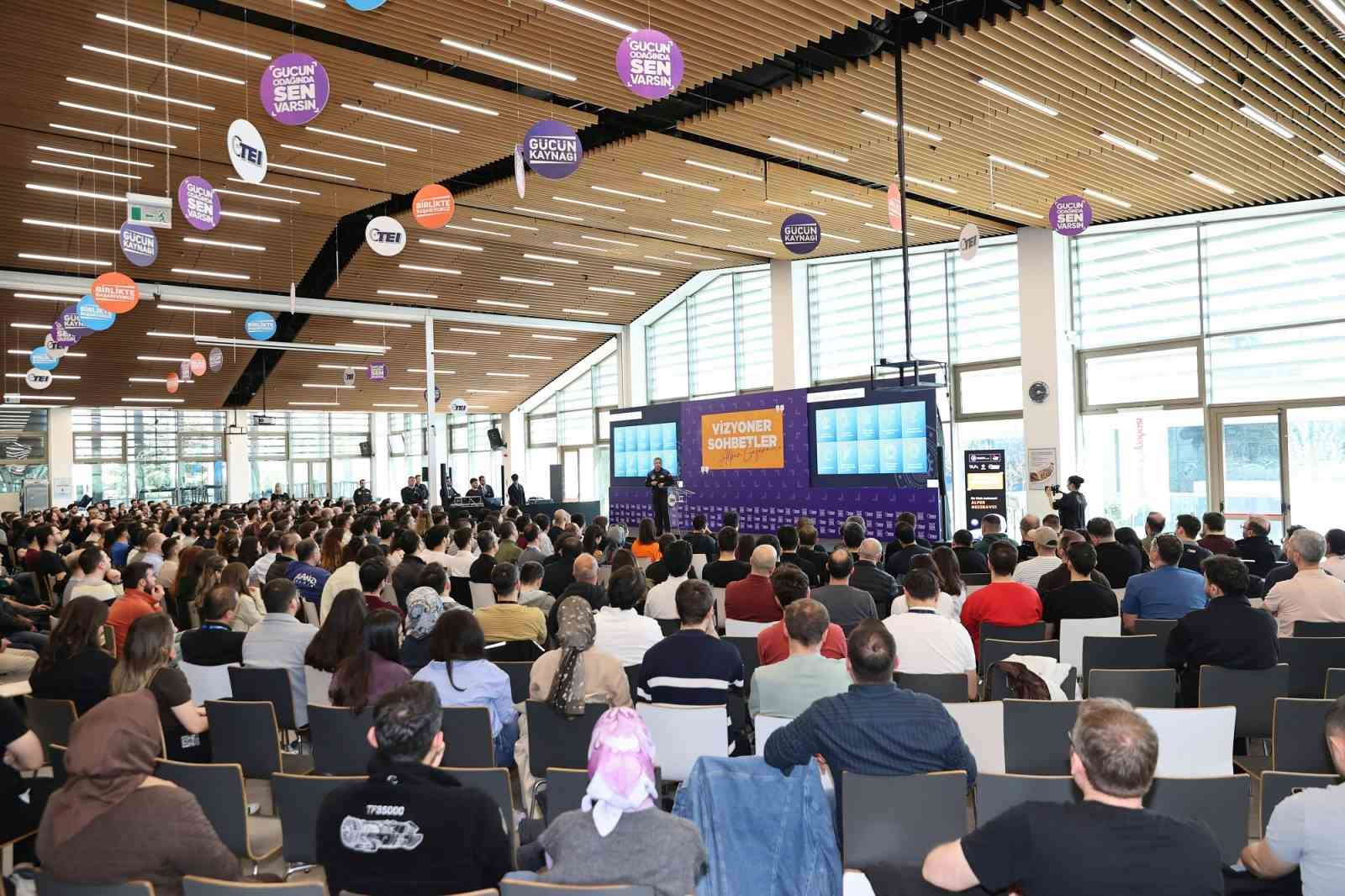 TEI, Vizyoner Sohbetler’de ilk Türk astronot Alper Gezeravcı’yı ağırladı
TEI, Vizyoner Sohbetler’de ilk Türk astronot Alper Gezeravcı’yı ağırladı