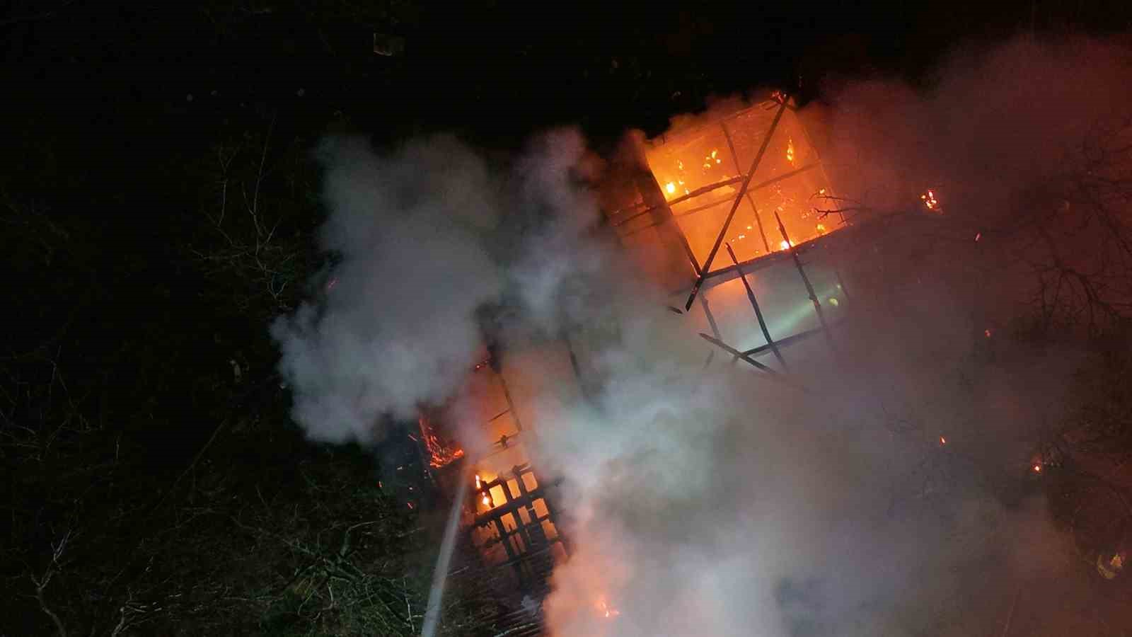 Tek başına yaşadığı evinde alevlerin arasında hayatını kaybetti
