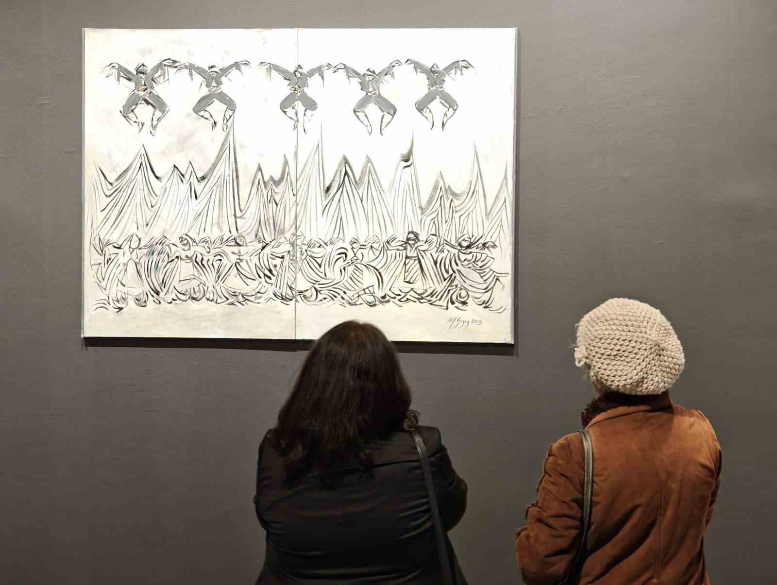 Teke Zeybekleri Resim Sergisi Kepez’de sanatseverlerle buluştu
