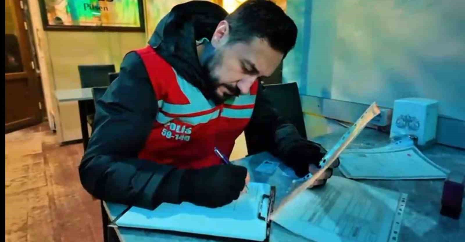 Tekirdağ genelinde ’Huzur Uygulaması’: 3 bin 415 kişi sorgulandı, 140 iş yeri denetlendi
