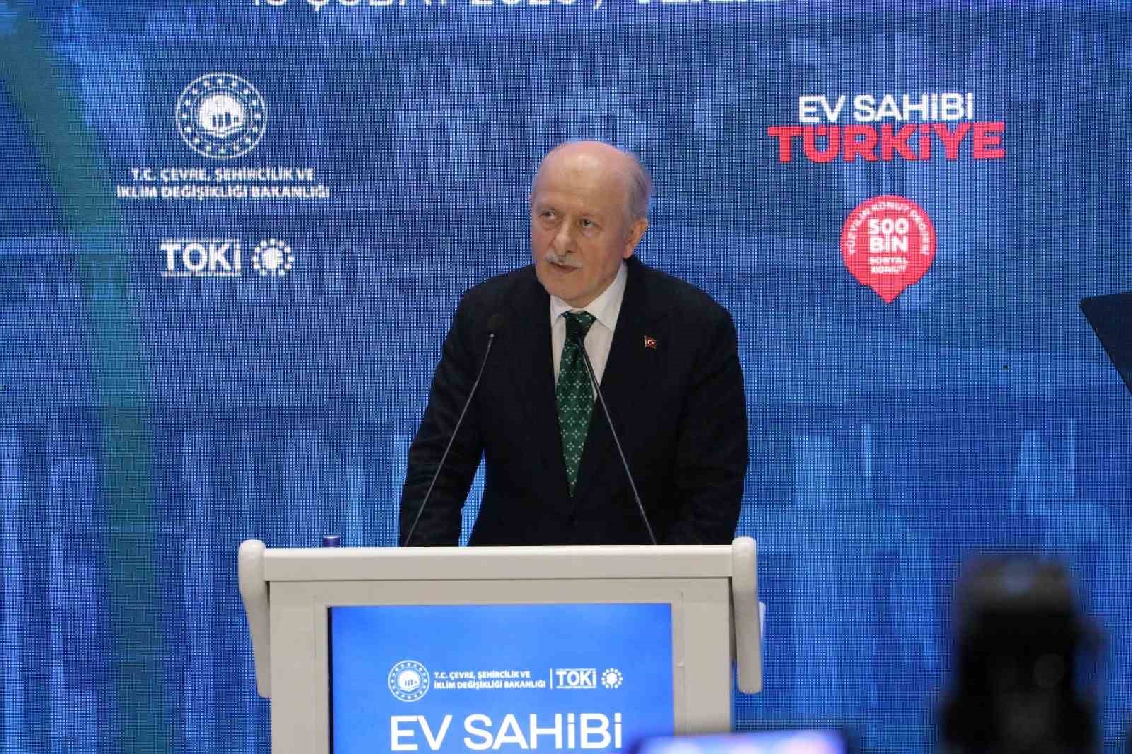 Tekirdağ’da 6 bin 865 konutun hak sahipleri belirlendi
