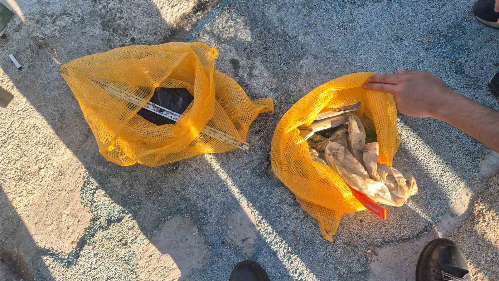 Tekirdağ’da denizde temizlik
