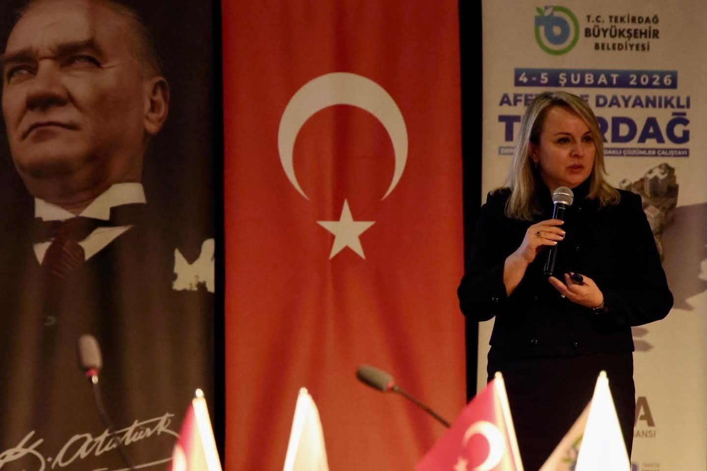 Tekirdağ’da "Deprem Güvenliği ve Toplum Odaklı Çözümler Çalıştayı"
