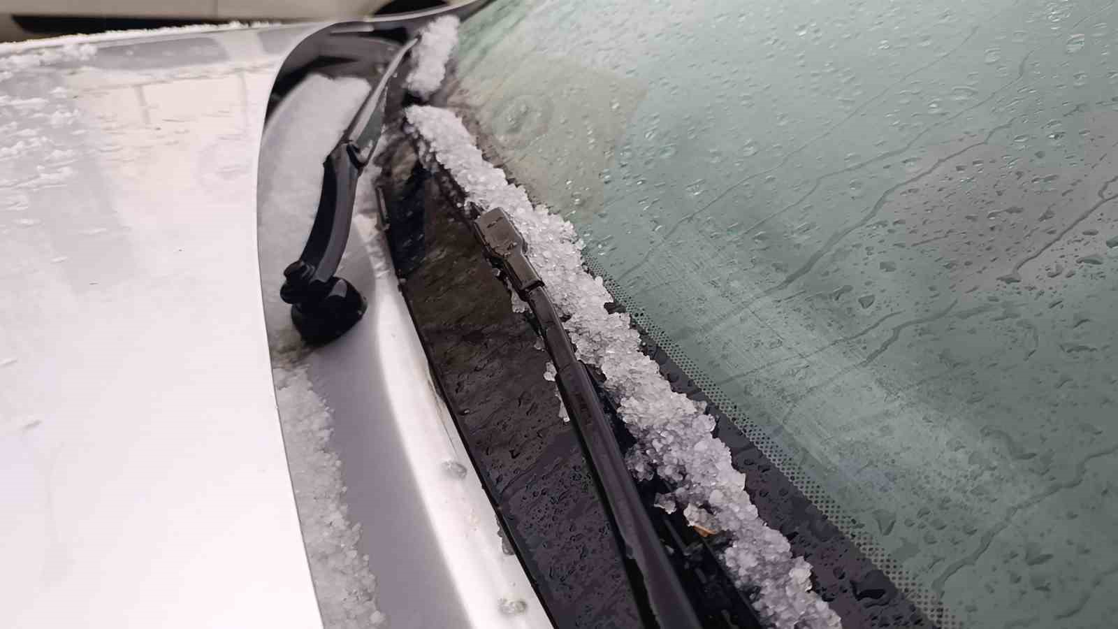 Tekirdağ’da dolu etkili oldu
