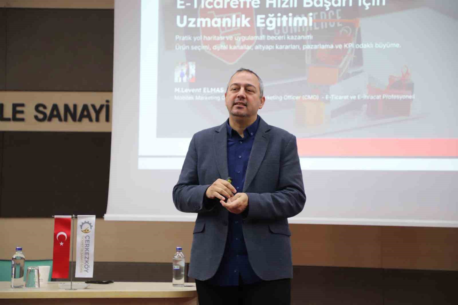 Tekirdağ’da ’E-Ticaret ve Dijital Dönüşüm Semineri’ gerçekleştirildi
