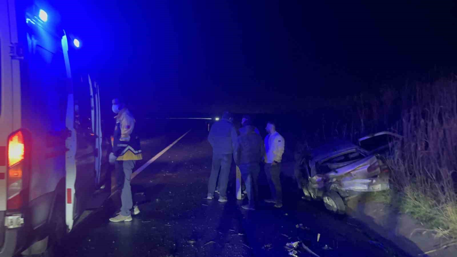 Tekirdağ’da feci kaza: 5 yaralı
