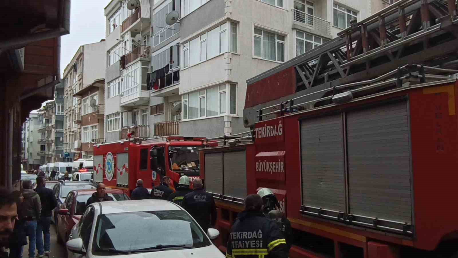 Tekirdağ’da fırında yangın paniği
