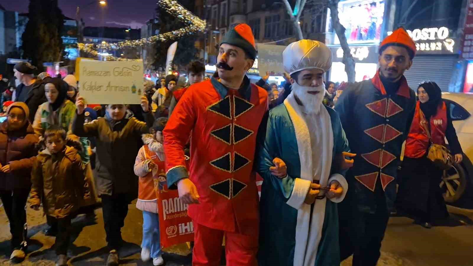 Tekirdağ’da ’Hoşgeldin Ramazan’ yürüyüşü
