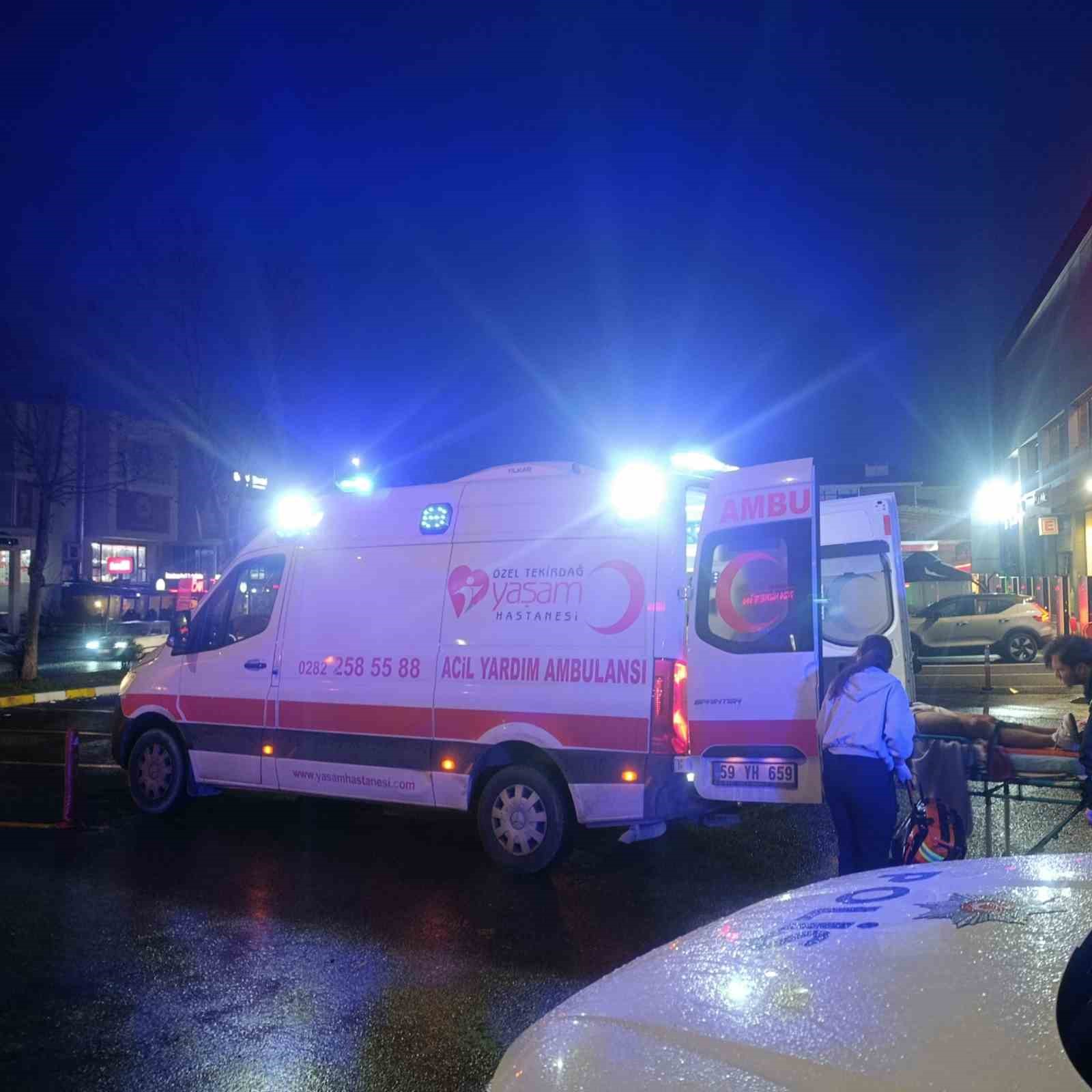 Tekirdağ’da iki grup arasında bıçaklı kavga: 1 yaralı
