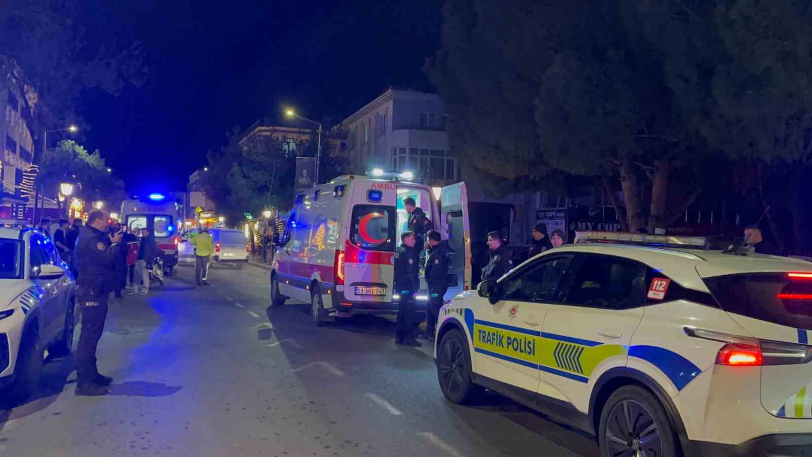 Tekirdağ’da iki motosiklet kafa kafaya çarpıştı: 2 yaralı
