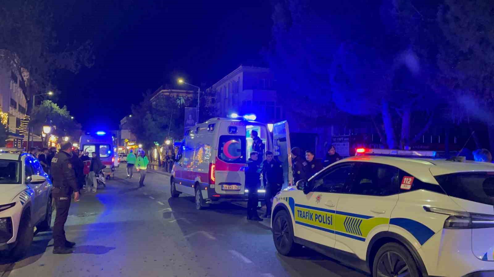 Tekirdağ’da iki motosiklet kafa kafaya çarpıştı: 2 yaralı
