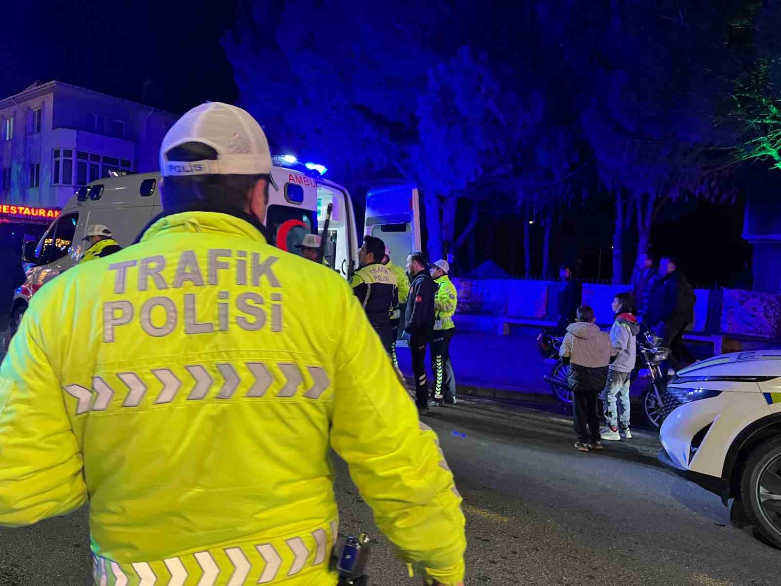 Tekirdağ’da iki motosiklet kafa kafaya çarpıştı: 2 yaralı
