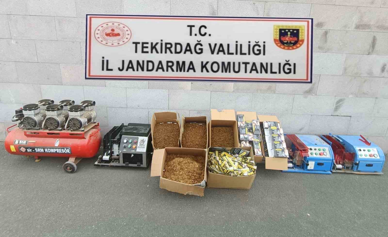 Tekirdağ’da jandarma bir ayda 188 şüpheliye işlem yaptı
