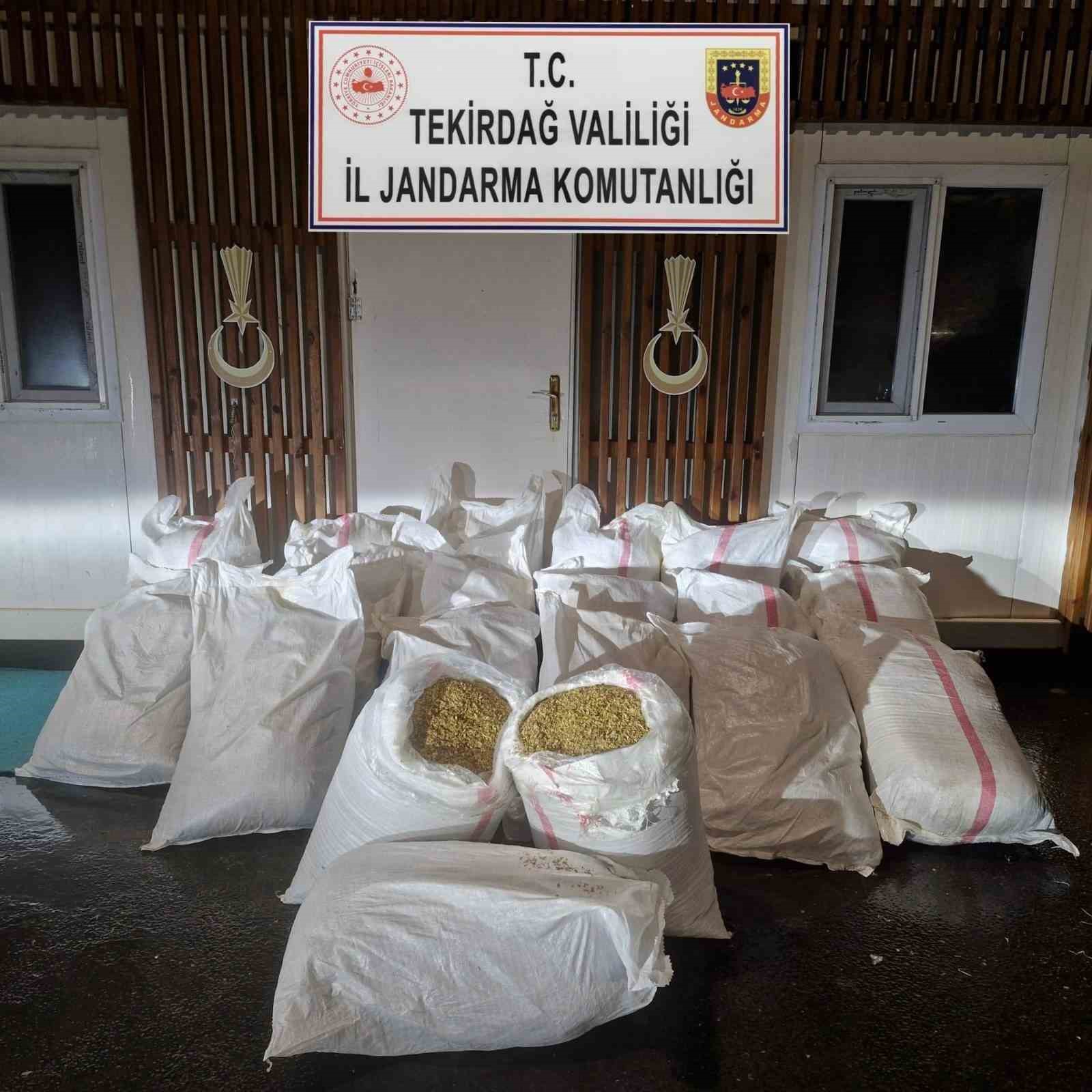 Tekirdağ’da jandarma bir ayda 188 şüpheliye işlem yaptı
