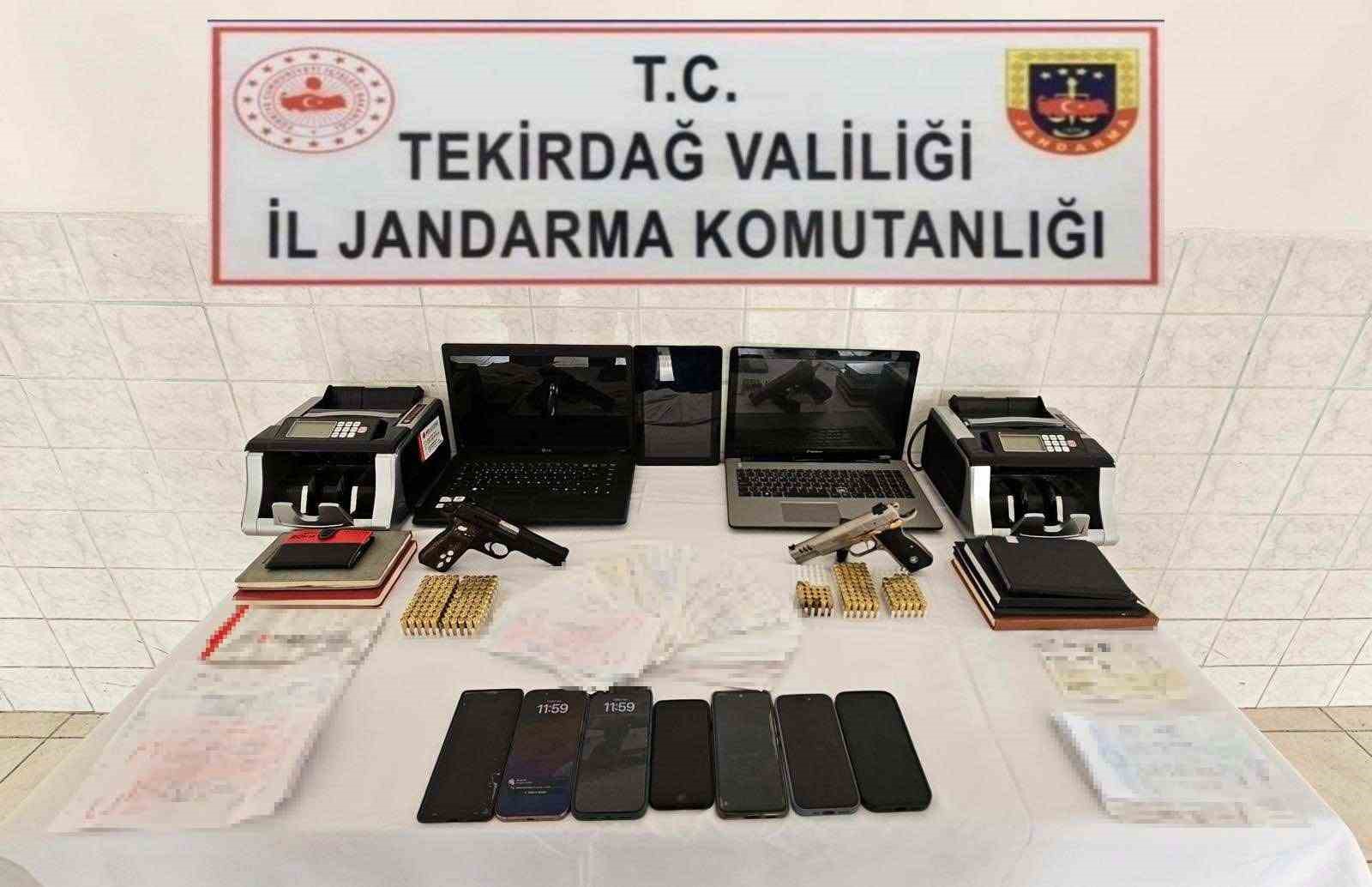 Tekirdağ’da jandarmadan mart ayında kapsamlı operasyon: 277 şüpheli yakalandı, 13’ü tutuklandı
