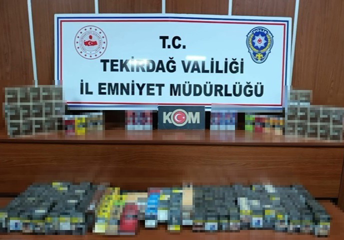 Tekirdağ’da kaçakçılığa darbe: Tonlarca kaçak ürün ele geçirildi, 18 şüpheli gözaltında
