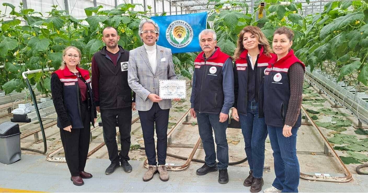 Tekirdağ’da kalıntısız üretime sertifika
