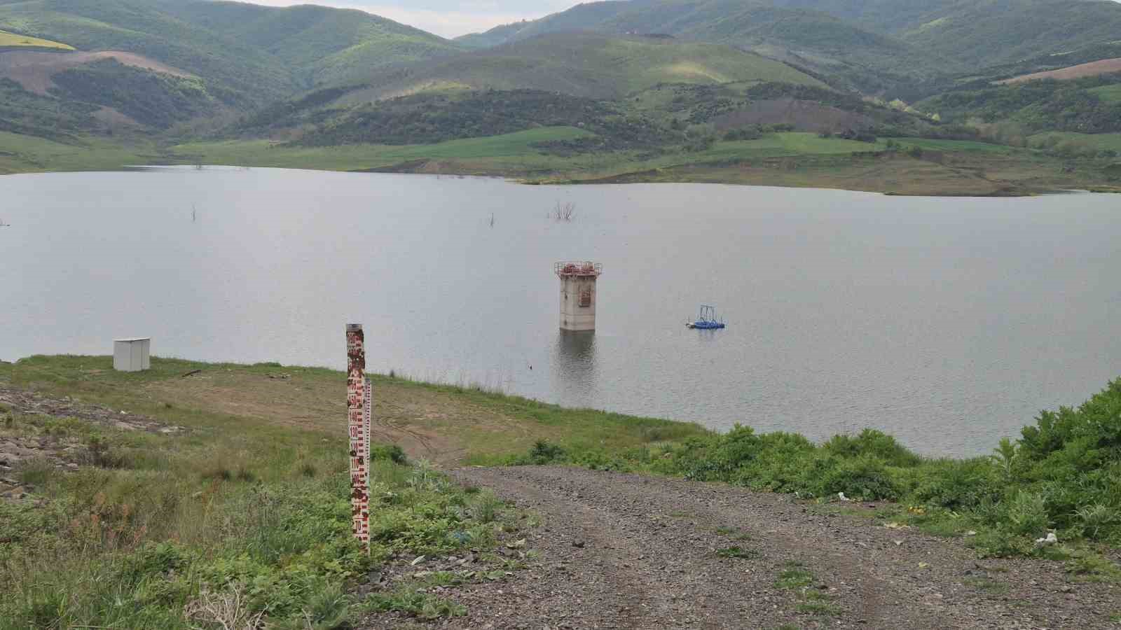 Tekirdağ’da kuruyan baraj yağışlarla canlandı
