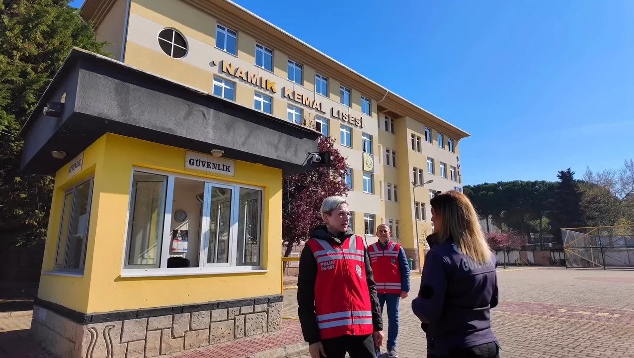 Tekirdağ’da okullarda sıkı güvenlik önlemi
