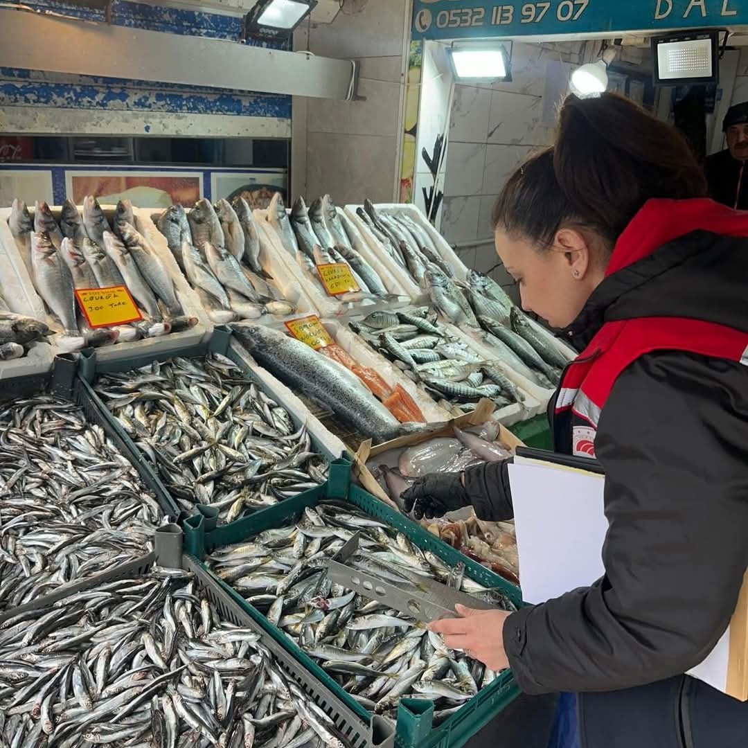 Tekirdağ’da su ürünlerine sıkı denetim
Tekirdağ’da su ürünlerine sıkı denetim