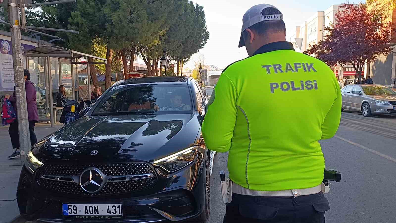 Tekirdağ’da trafik denetimi: 65 araç kontrol edildi
