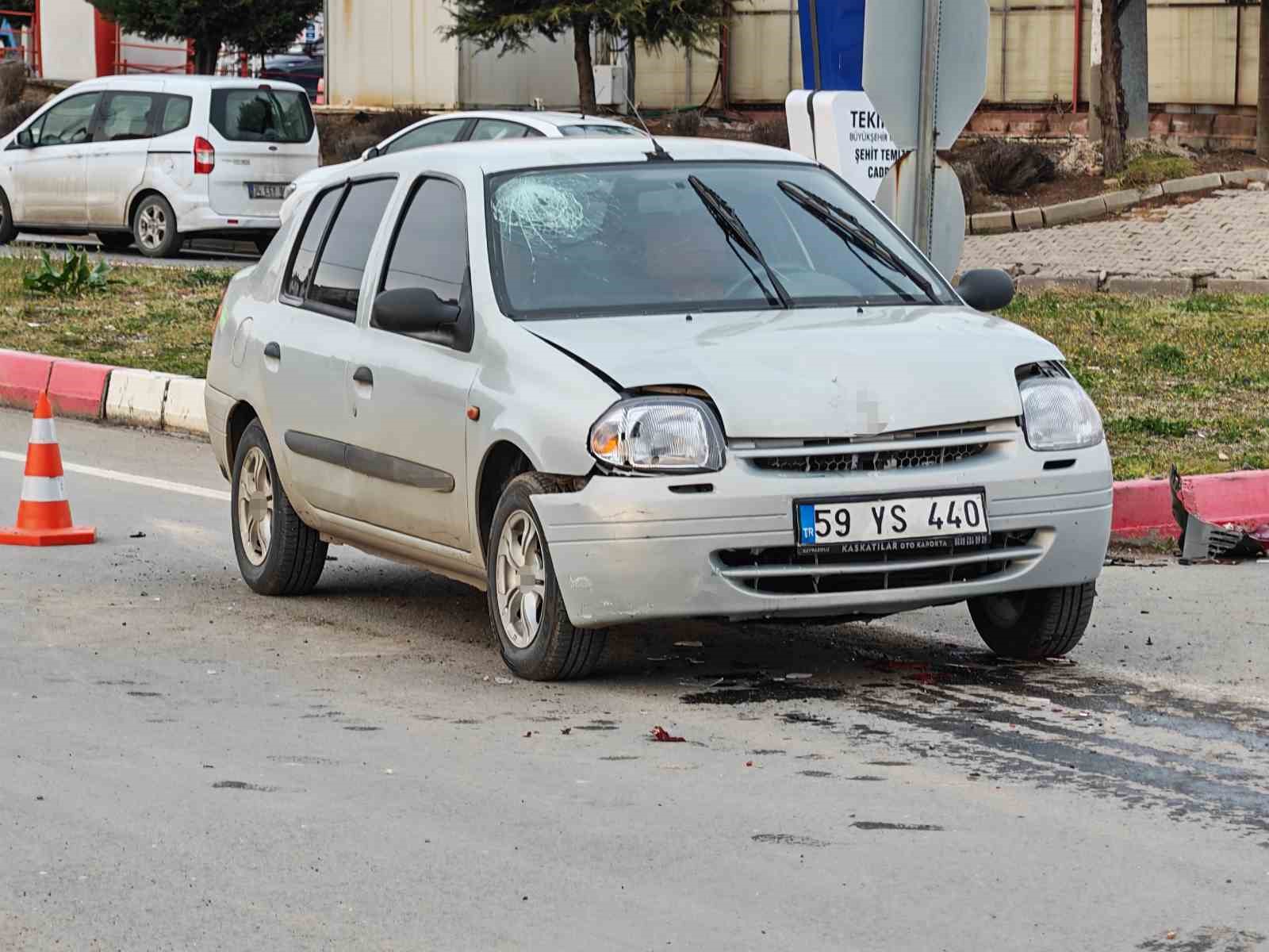 Tekirdağ’da trafik kazası: 2’si çocuk 5 yaralı
