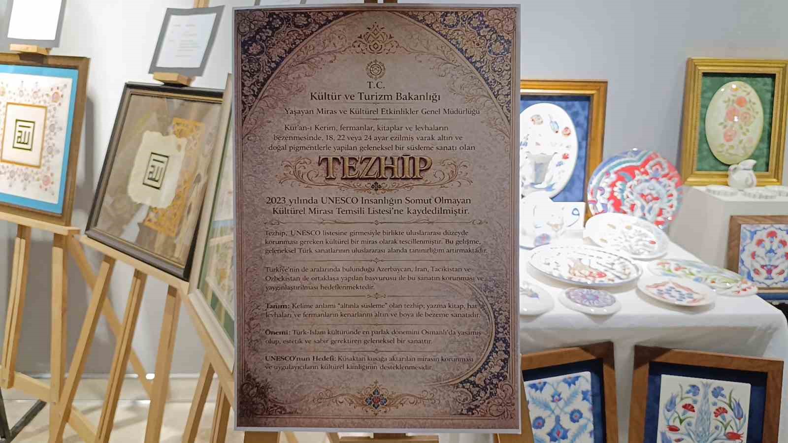 Tekirdağ’da Turizm Haftası’nda el sanatları sergisi
