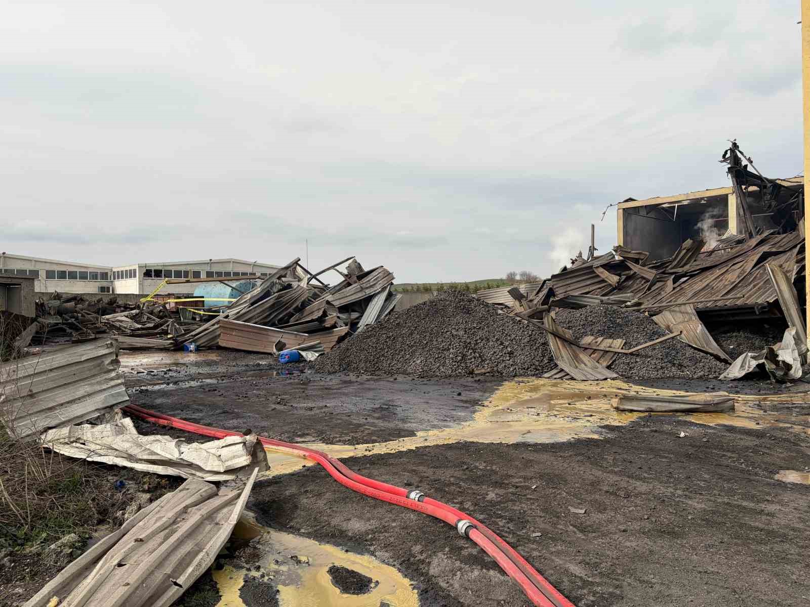 Tekirdağ’da yağ fabrikasında patlama: 1 işçi hayatını kaybetti
