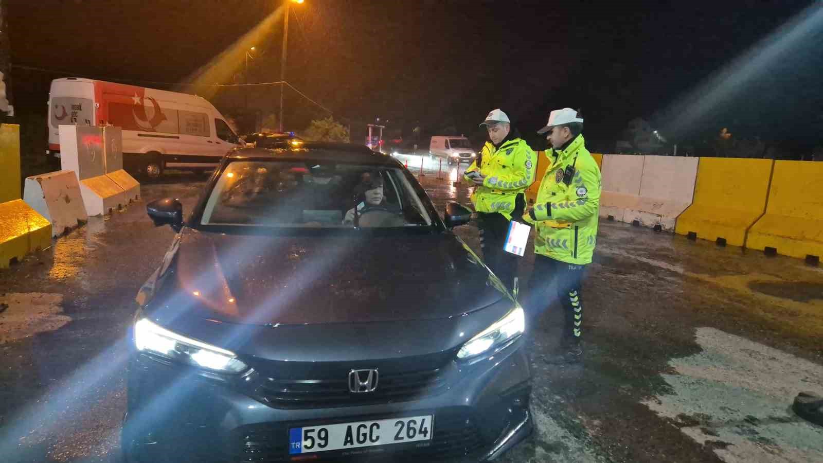 Tekirdağ’da yılbaşı denetimleri başladı
