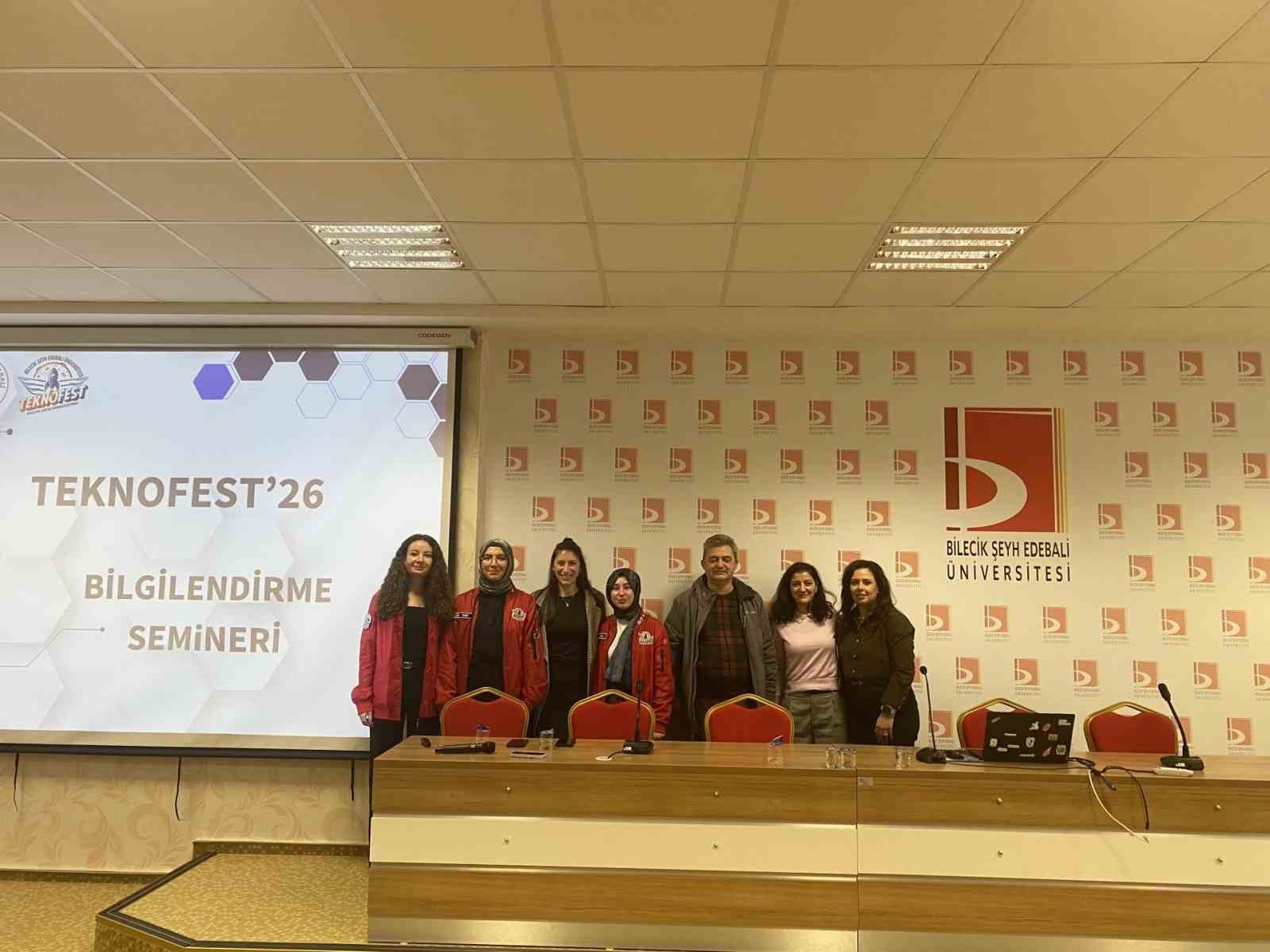 TEKNOFEST 2026 bilgilendirme semineri BŞEÜ’de yoğun ilgi gördü
