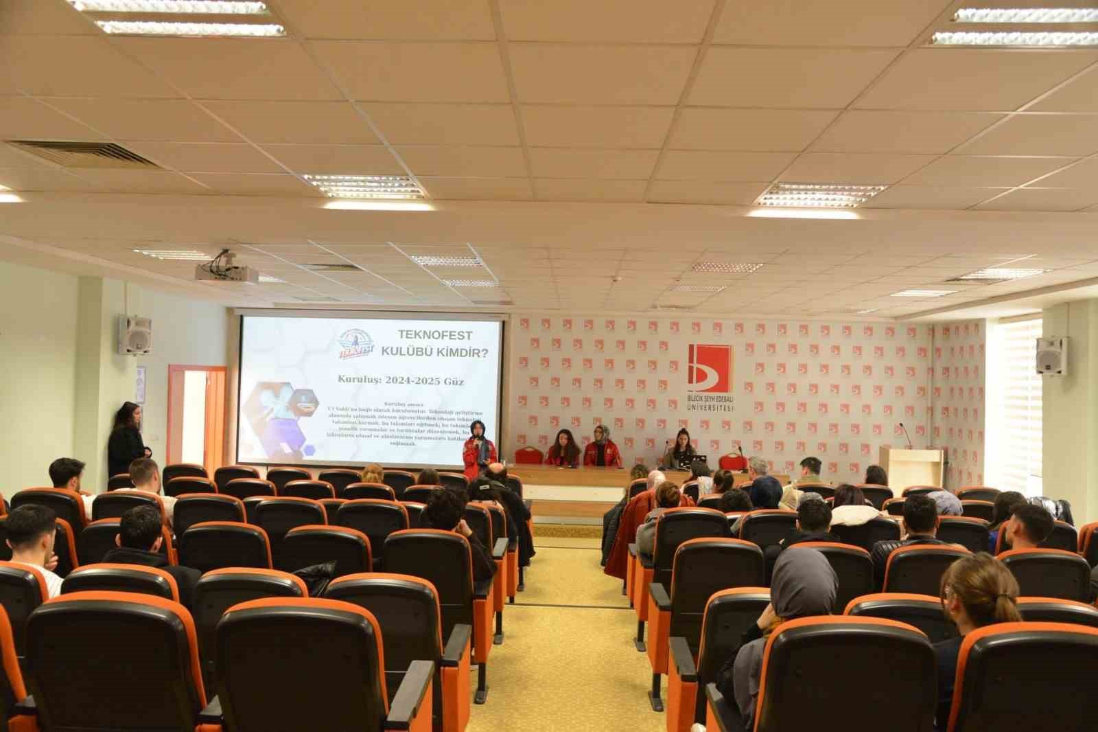 TEKNOFEST 2026 bilgilendirme semineri BŞEÜ’de yoğun ilgi gördü
