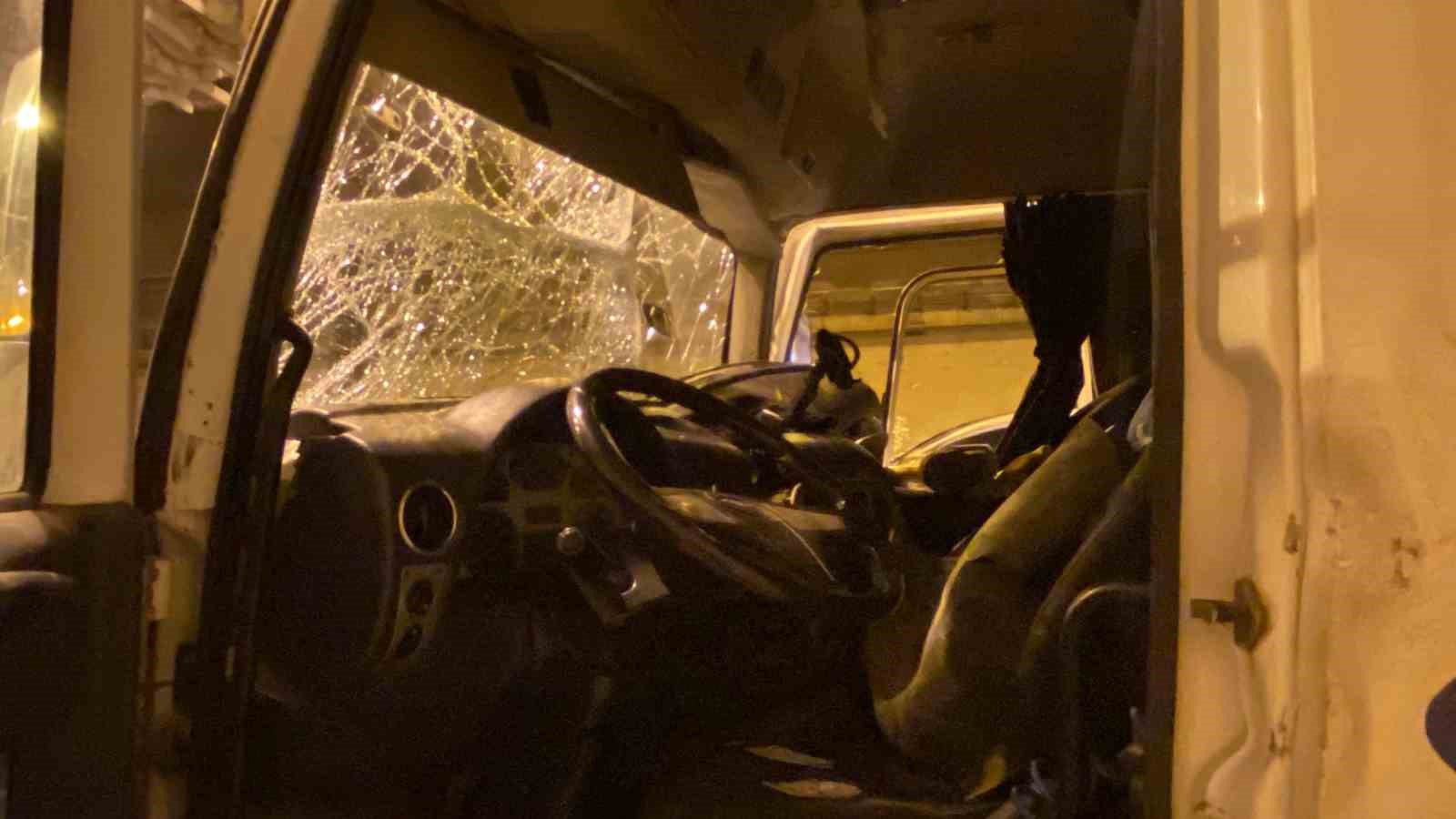 TEM’deki zincirleme kaza trafiği durma noktasına getirdi
